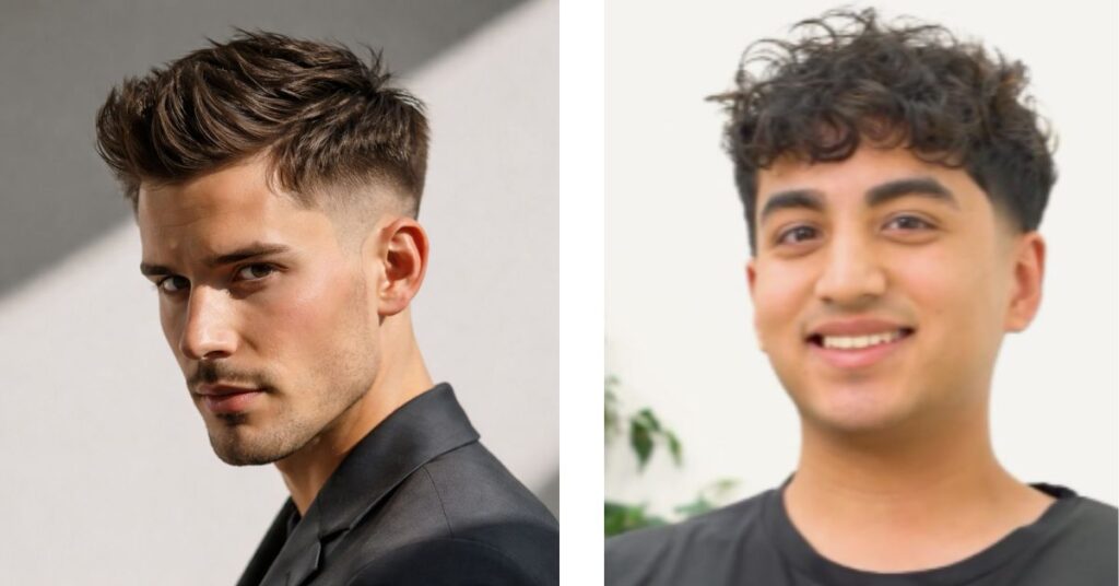 Sea Salt Spray vs Texture Powder Men: Volume Guide textured crop fade