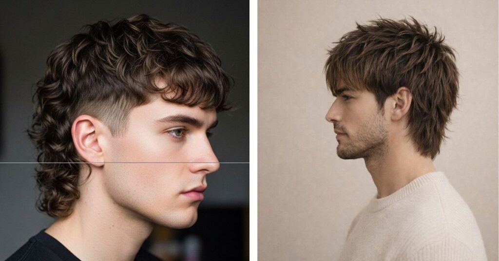 Cleanest Mullets for Men: Modern Taper Styles textured top mullet