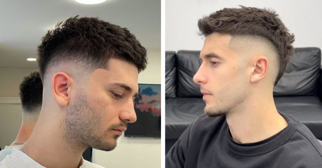 the burst fade mohawk