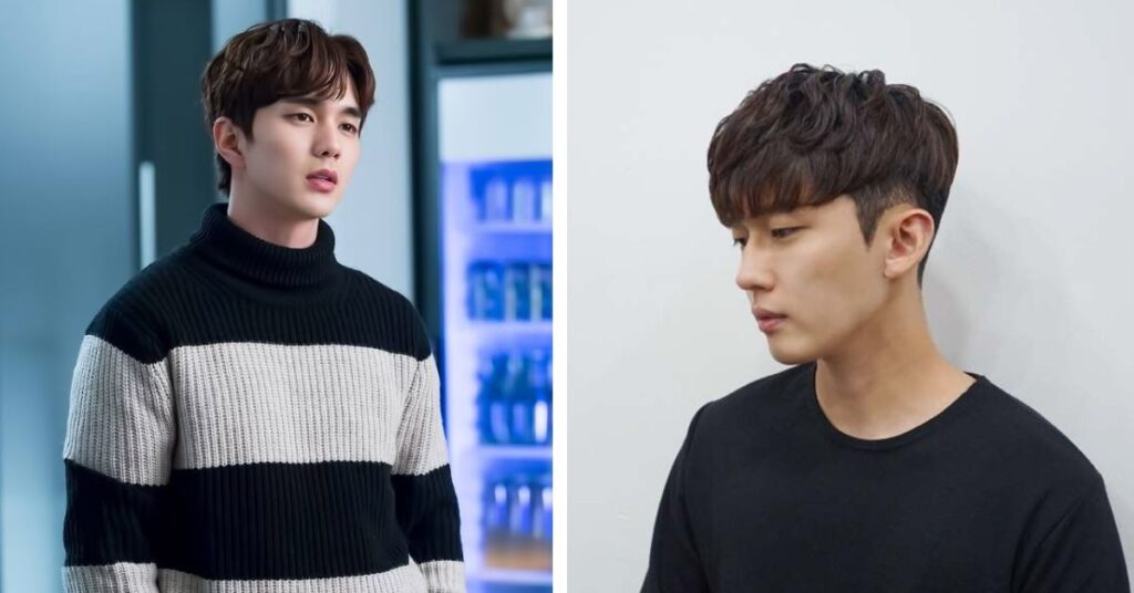 Two Block Haircut Style Guide: 25 Modern Korean Haircuts for Men two block with sea salt texture