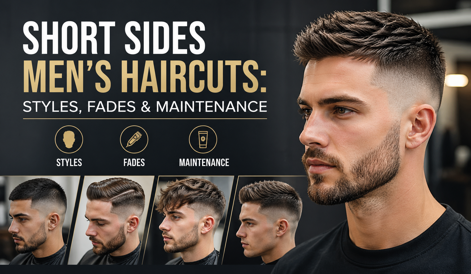 Short Sides Men’s Haircuts