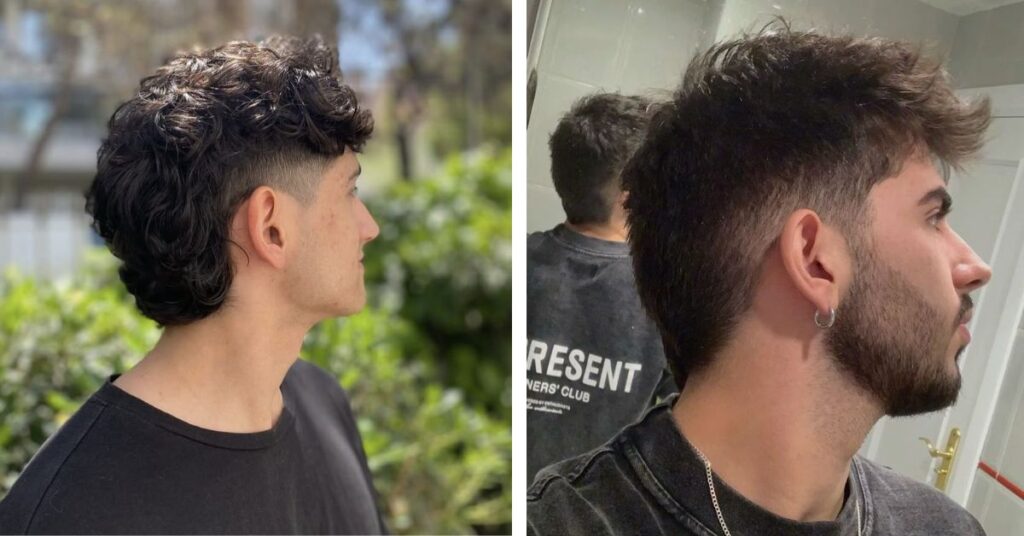  drop fade mullet