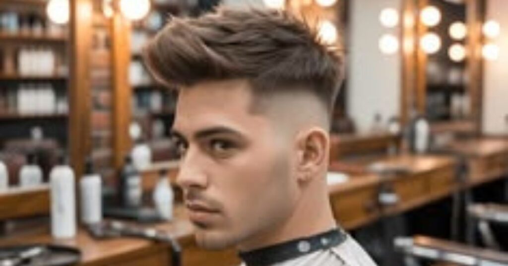 faded mullet