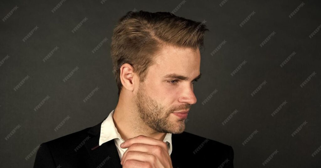 french crop with a skin fade