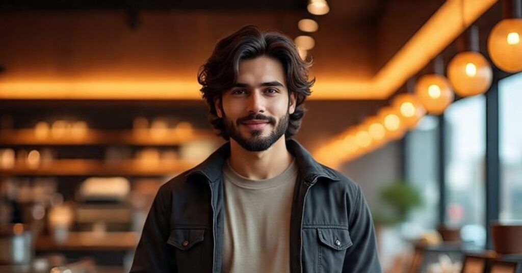 Stylish Cuts for Men: Guide long layered cut for wavy hair