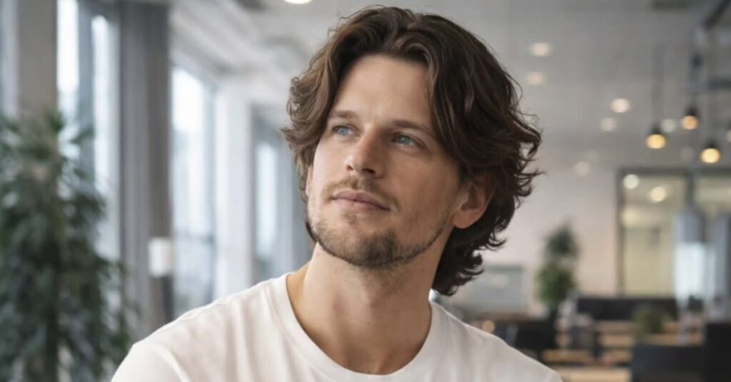 Wavy Hairstyles for Men: The Ultimate Guide to Styling & Care long wavy flow