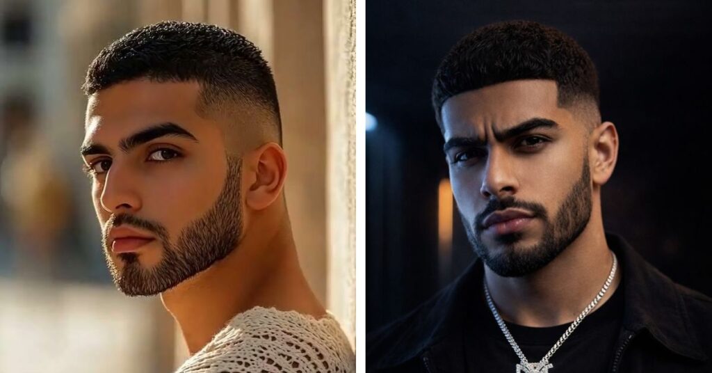 Low Maintenance Men’s Medium Hairstyles for Effortless Style low fade medium waves