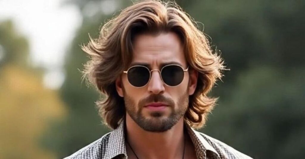 Low Maintenance Men’s Medium Hairstyles for Effortless Style relaxed medium curtain hair