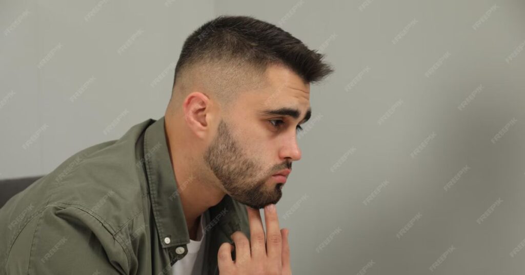 short textured crop men