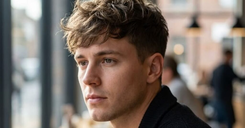 Wavy Hairstyles for Men: The Ultimate Guide to Styling & Care short wavy hairstyles for men textured top