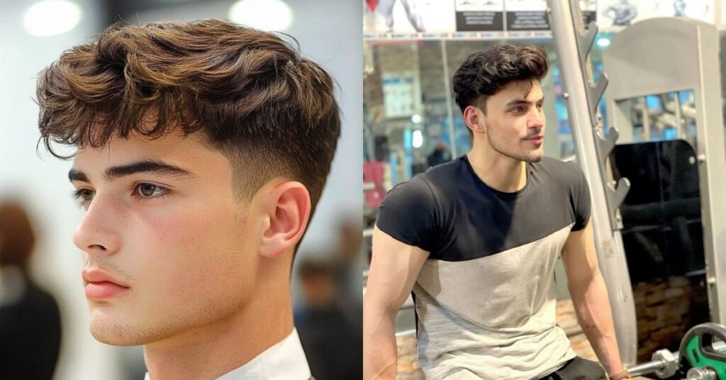  textured crop fade