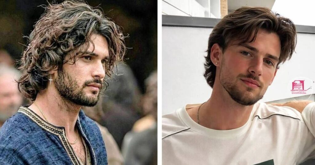 Wavy Hairstyles for Men: The Ultimate Guide to Styling & Care wavy curtains (2)