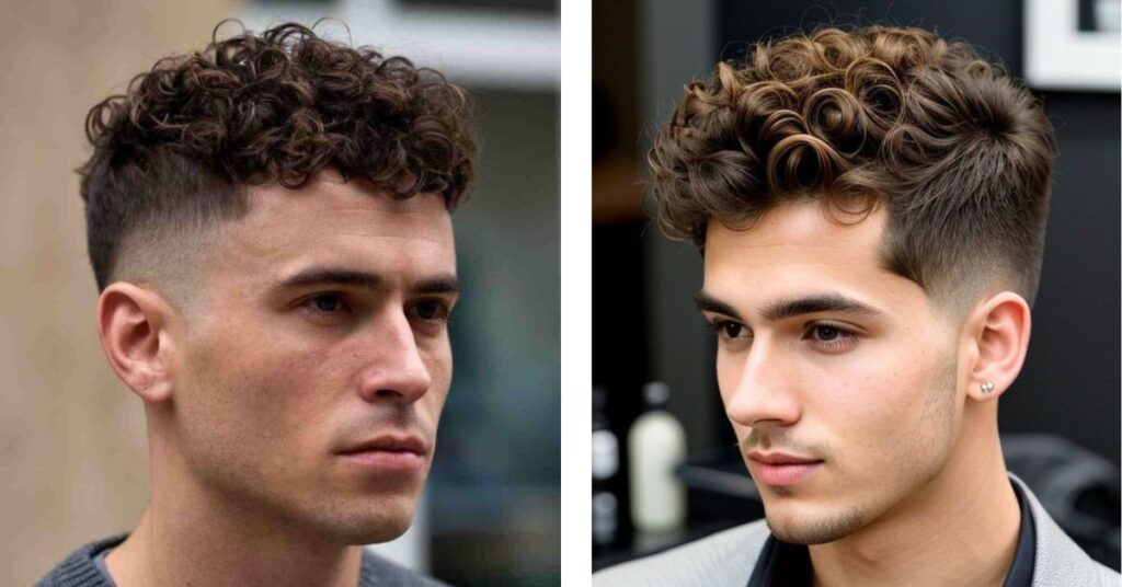 why short haircut styles for men with curly hair work so well