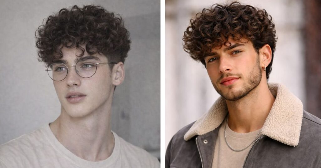 curly fade