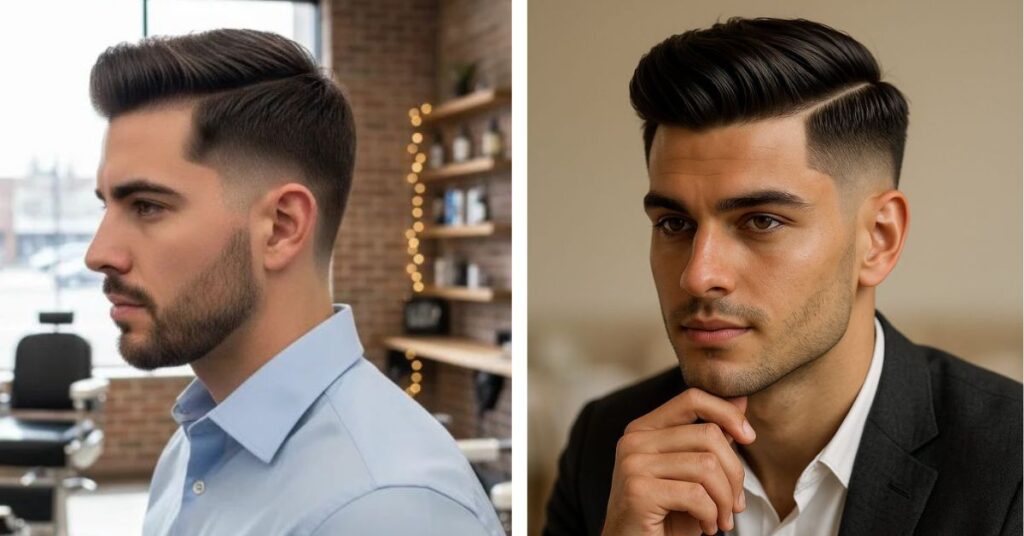 low fade haircut 