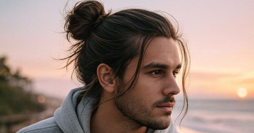 man bun