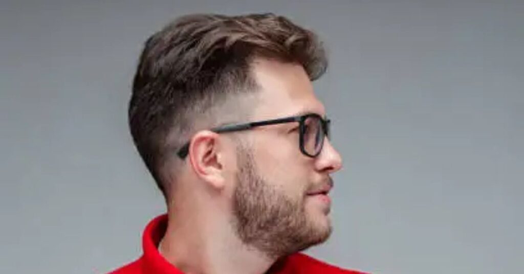 best haircuts for men with glasses crew cut