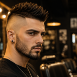 fade with mohawk