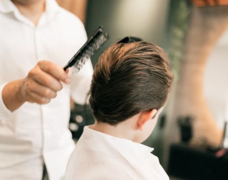Low Fade Comb Over