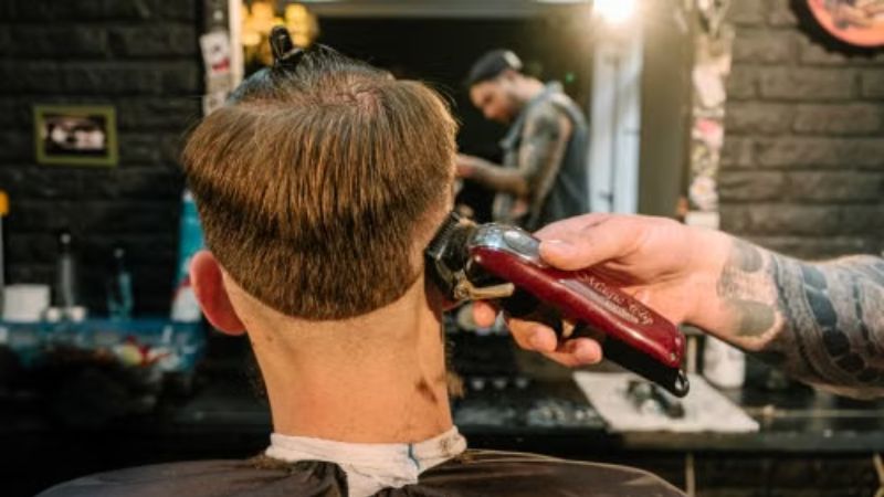 Mid Taper Fade Quiff